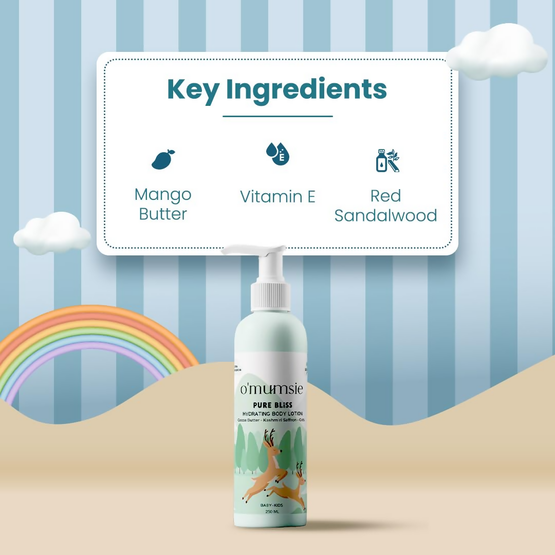 O'Mumsie Pure Bliss Natural Baby Body Lotion | Grocsy