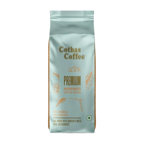 Cothas Coffee Premium Gold Medium Roasted Coffee Beans | Grocsy