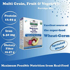 TummyFriendly Foods Organic Sprouted MultiGrain Fruit Vegetable Porridge Mix | Grocsy