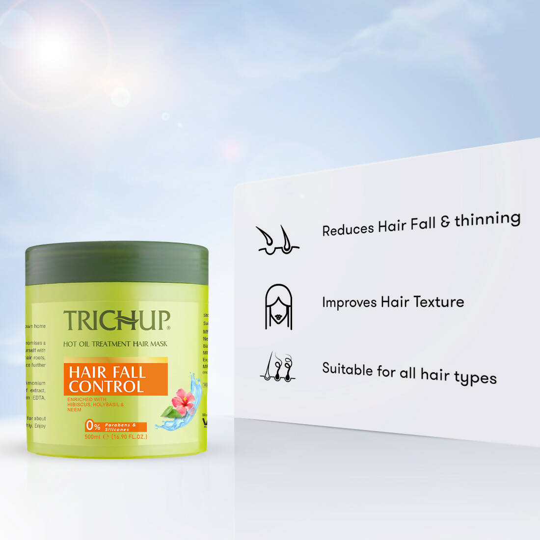 Vasu Healthcare Trichup Hair Fall Control Hot Oil Treatment Hair Mask | Grocsy