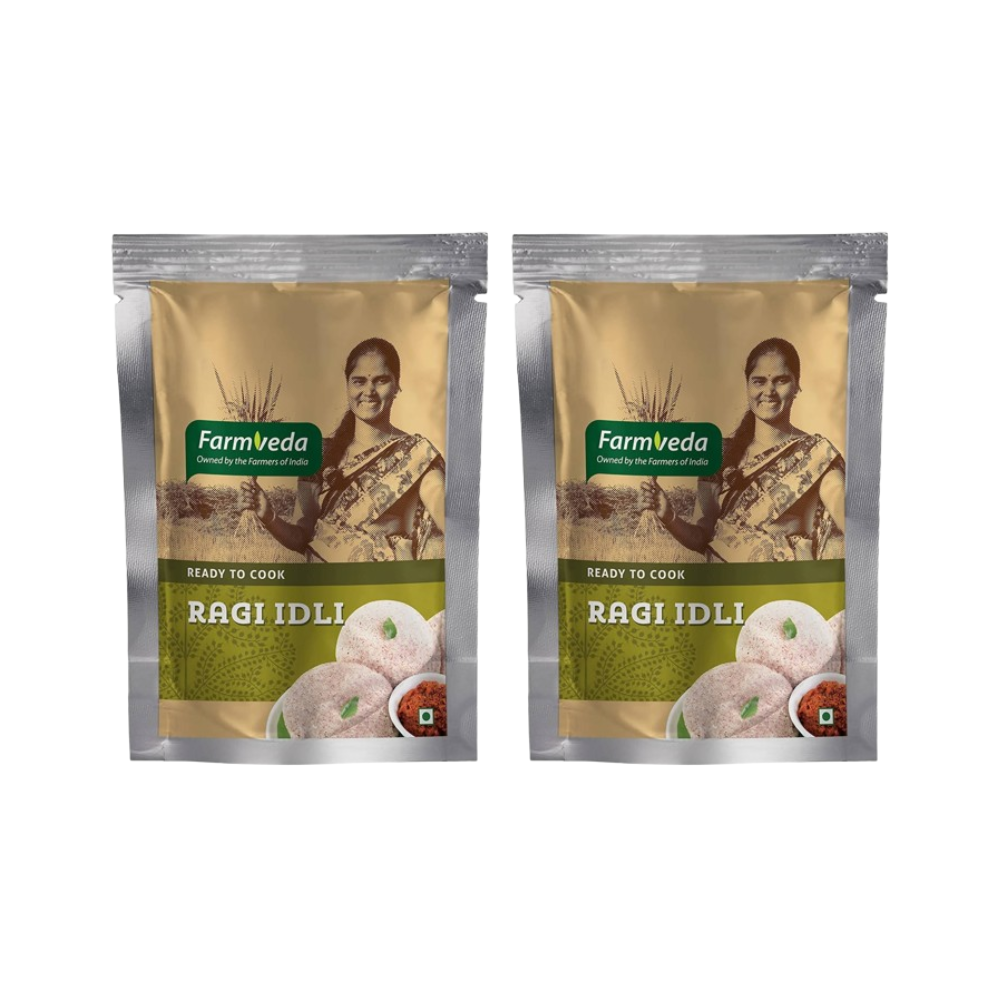 Farmveda Ready To Cook Ragi Idli Instant Mix | Grocsy