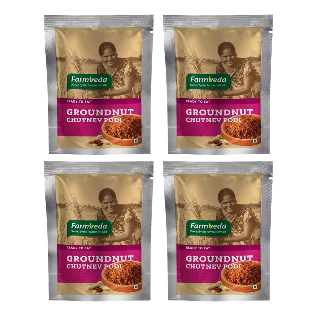 Farmveda Ready To Eat Groundnut Chutney Podi | Grocsy