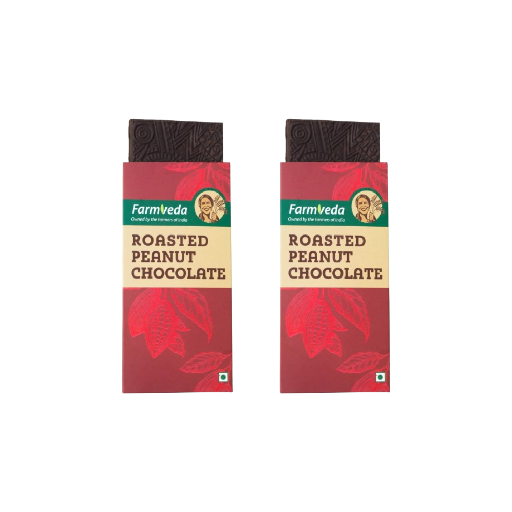 Farmveda Roasted Peanut Chocolate | Grocsy
