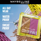 Maybelline New York Color Rivals Longwear Eyeshadow Duo - Assertive X Coy | Grocsy