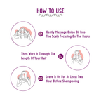 Avimee Herbal Onion Hair Oil | Grocsy