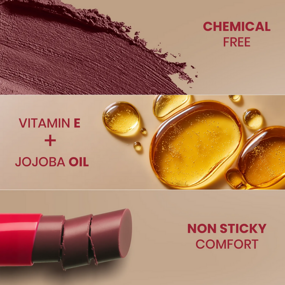 NY Bae Transfer-proof Matte Crayon Lipstick – Scarlet 01 | Grocsy