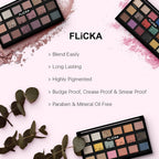 Flicka Game Of Colors Eyeshadow Palette - On Demand | Grocsy