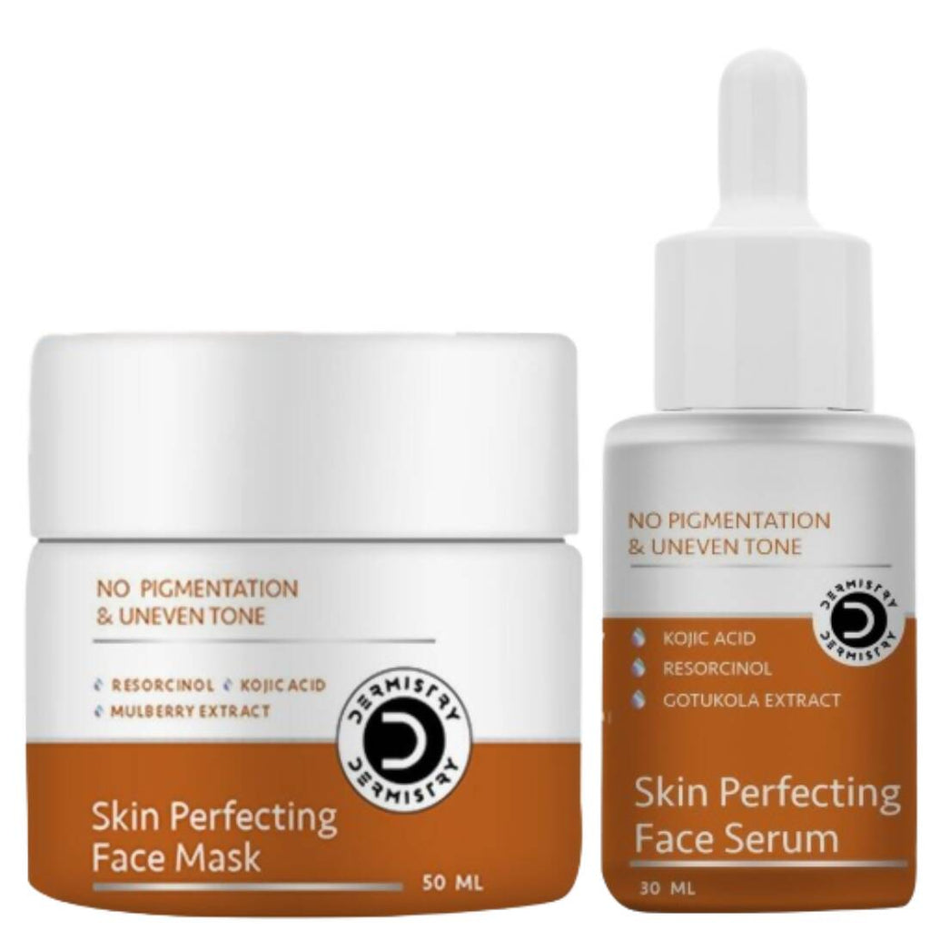 Dermistry Skin Perfecting Face Mask & Skin Perfecting Face Serum | Grocsy