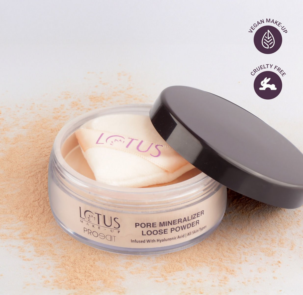 Lotus Make Up Proedit Pore Mineralize Loose Powder - 03 Almond | Grocsy