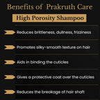 Prakruth Care Premium Herbal High Porosity Shampoo | Grocsy