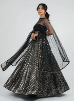 Lehenga Mart Designer Wedding Lehenga Choli For Women - Black | Grocsy