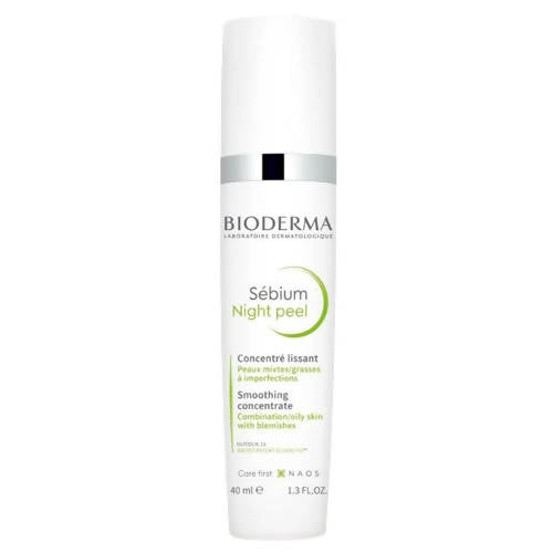 Bioderma Sebium Night Peel Smoothing Concentrate Cream | Grocsy