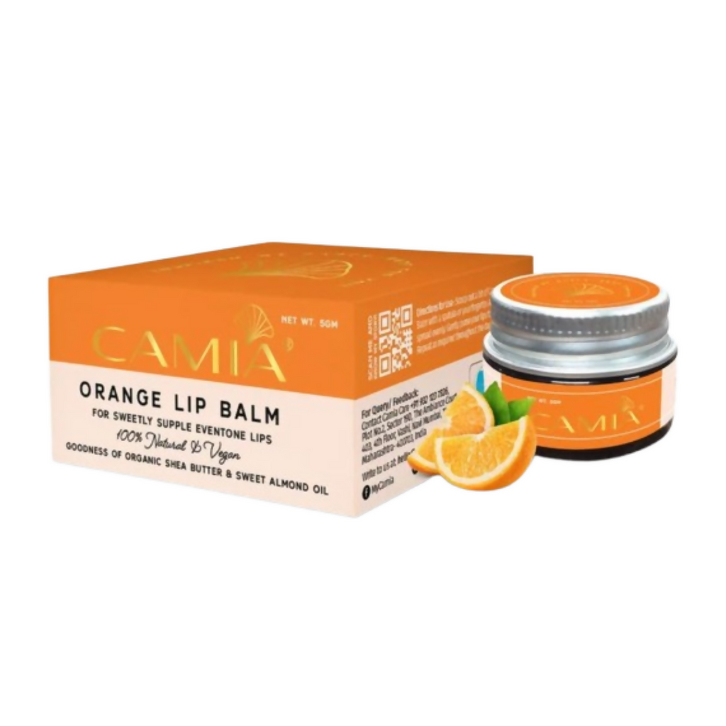 Camia Natural Orange Lip Balm | Grocsy