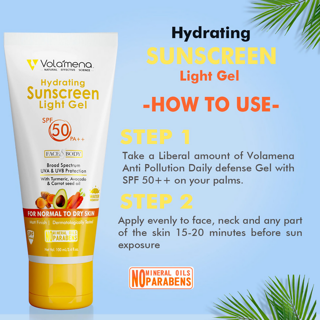 Volamena Sunscreen Gel SPF 50++ | Grocsy