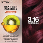 Streax Gel No Ammonia 100% Grey Coverage Hair Color - Burgundy | Grocsy
