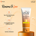 Lacto Calamine 3 - In - 1 Vitamin C Face Scrub - Mask - Wash | Grocsy