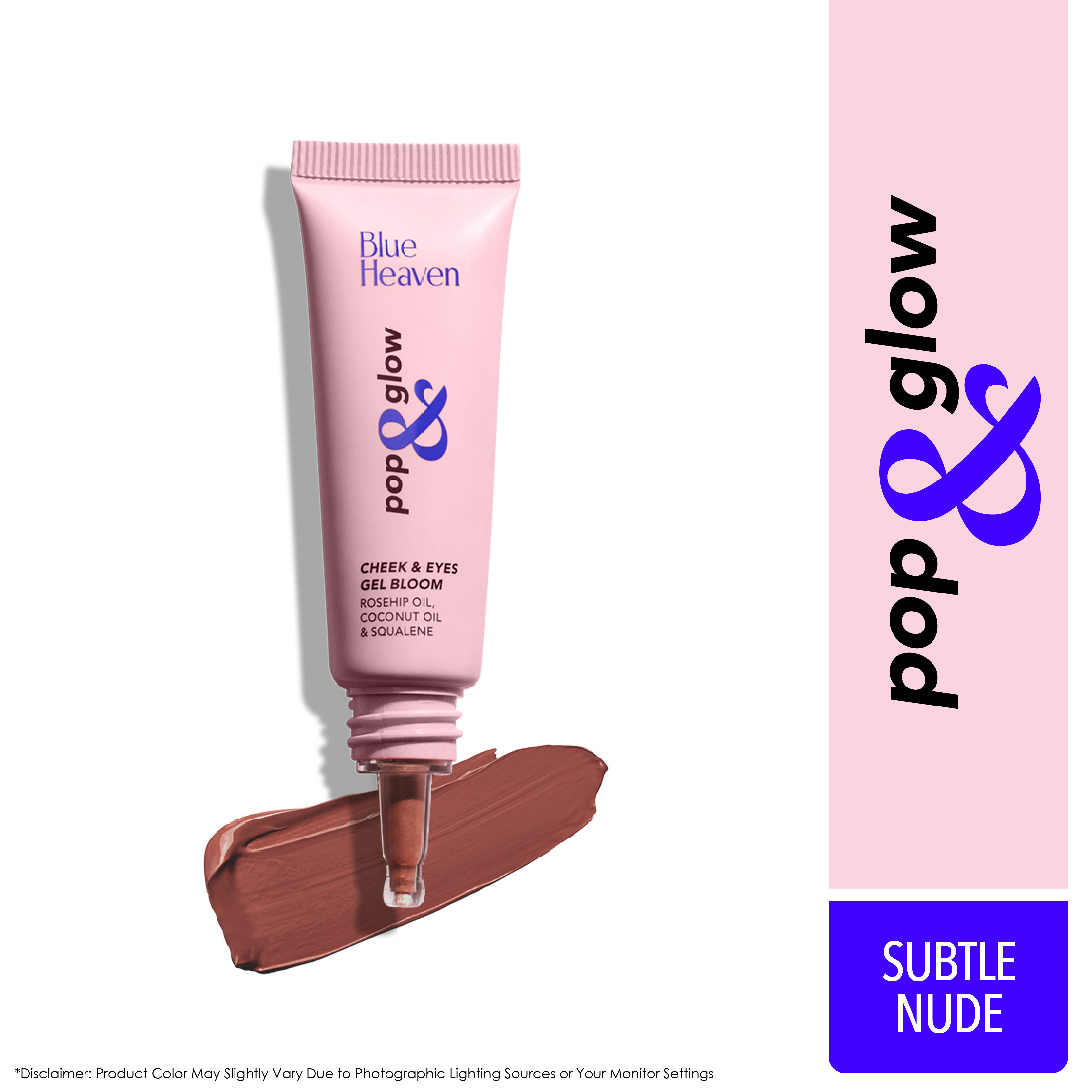 Blue Heaven Pop & Glow Blush - Subtle Nude | Grocsy
