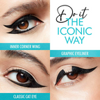 Lakme Eyeconic Pro Brush Liner Black | Grocsy