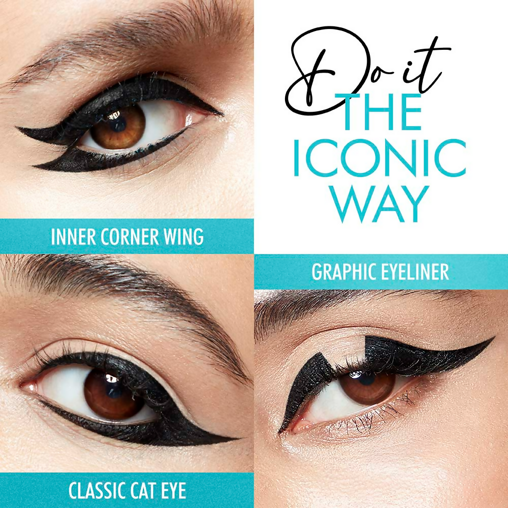Lakme Eyeconic Pro Brush Liner Black | Grocsy