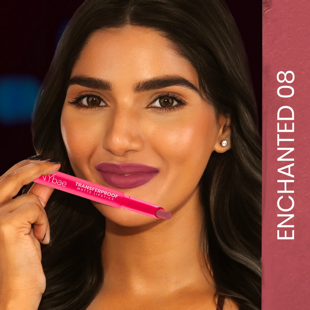 NY Bae Transfer-proof Matte Crayon Lipstick – Enchanted 08 | Grocsy