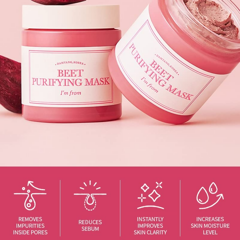 I’m From Beet Purifying Mask Deep moisturizing | Grocsy