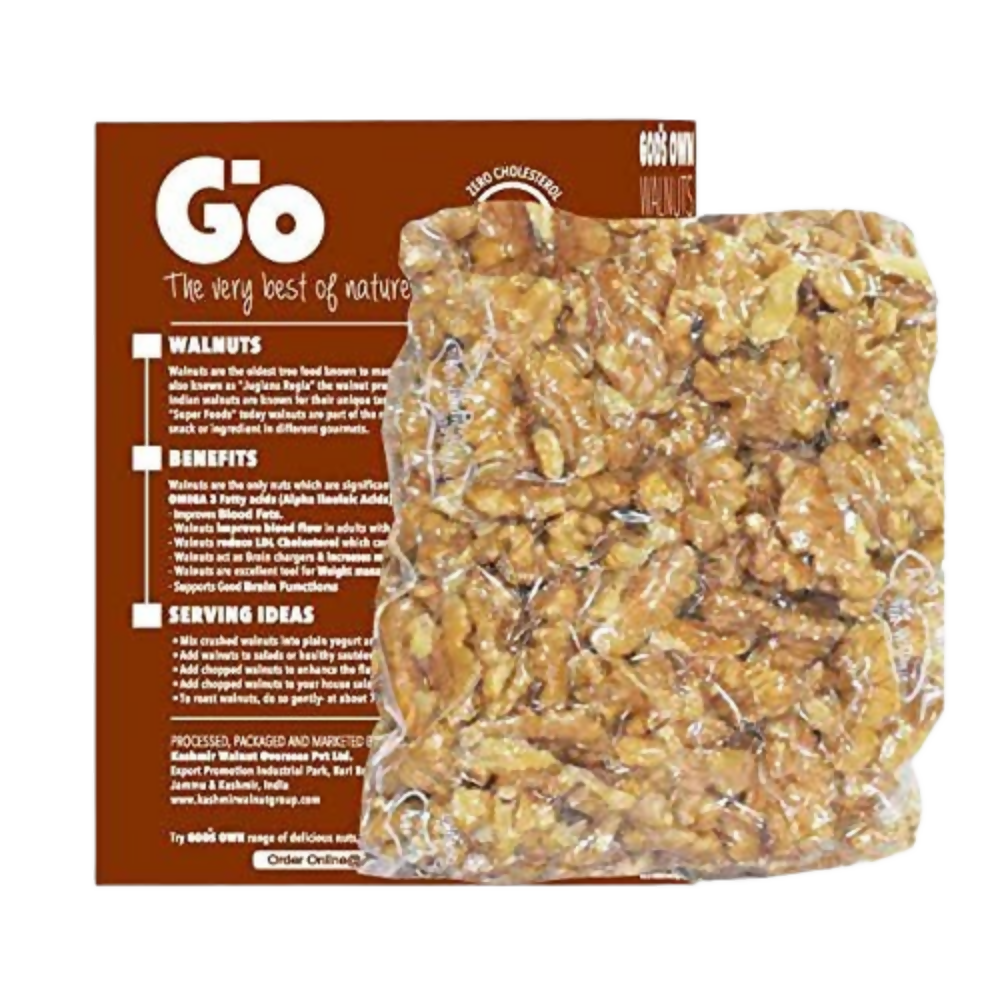 Go Premium Walnut Kernels Halves | Grocsy