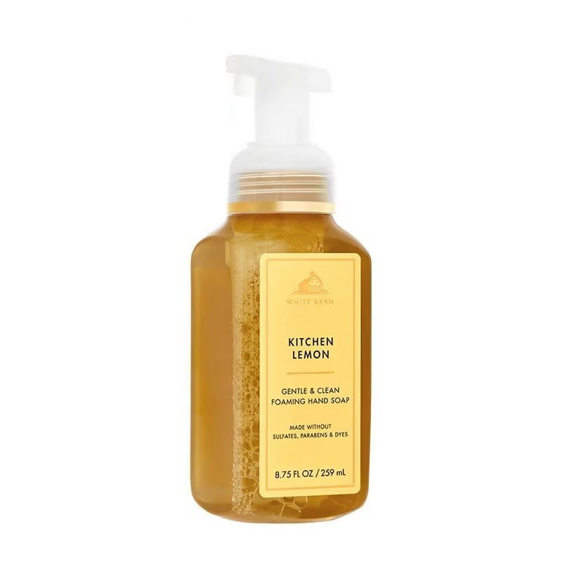 Bath & Body Works Kitchen Lemon Gentle & Clean Foaming Hand Soap | Grocsy