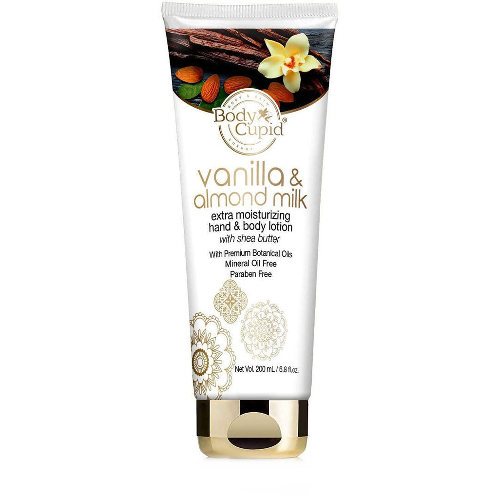 Body Cupid Vanilla and Almond Milk Extra Moisturizing Hand & Body Lotion | Grocsy