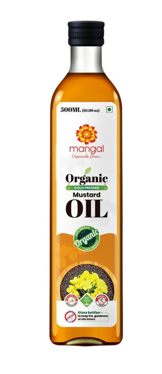Mangal Organics Mustard Oil | Grocsy