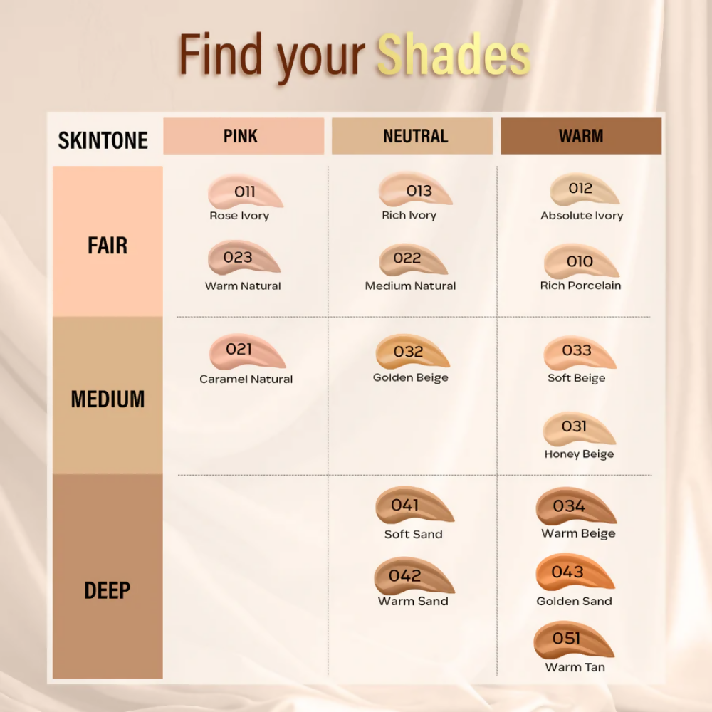 Faces Canada All Day Hydra Matte 3 in 1 Foundation - Rich Ivory 013 | Grocsy