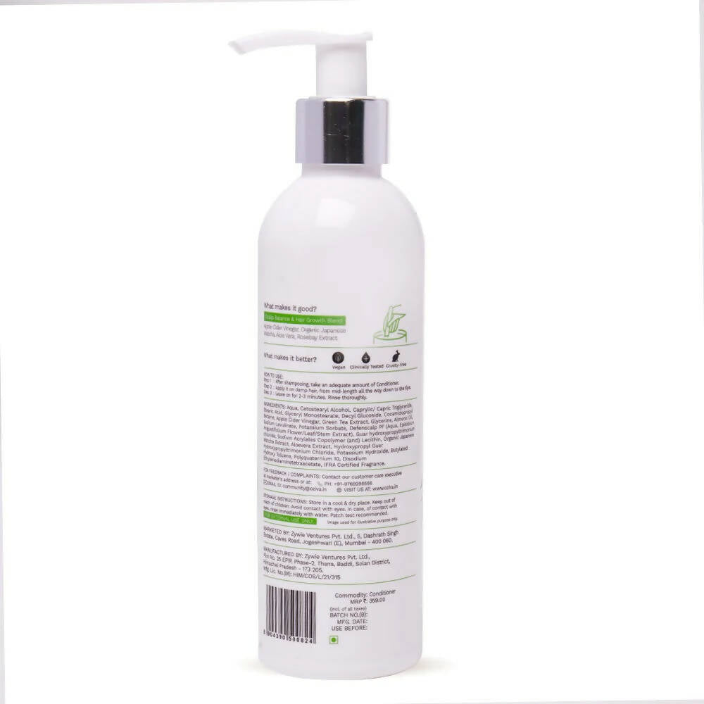 OZiva Bioactive Apple Cider Vinegar Matcha90 Conditioner | Grocsy