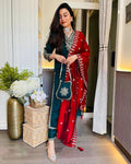 Prazu Fashion Royal Blue Chinon Silk Sequence Embroidered Salwar Suit | Grocsy