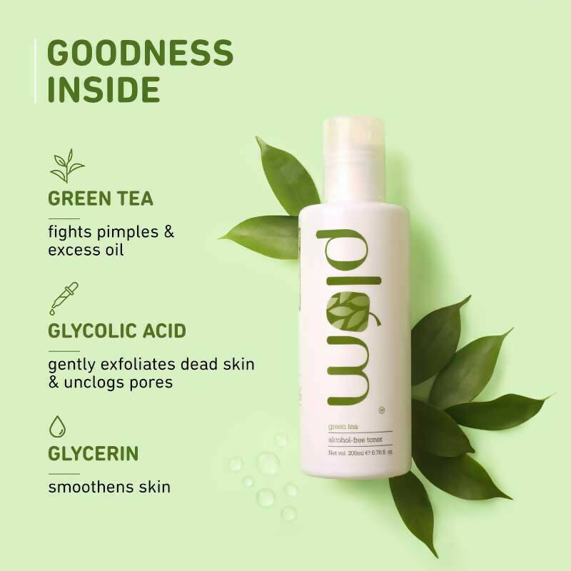 Plum Green Tea Alcohol-Free Toner | Grocsy