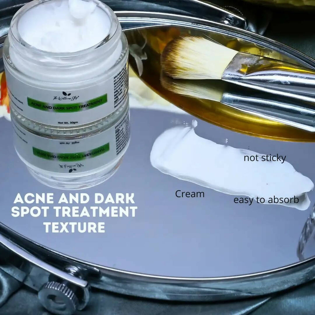 The Wellness Shop Acne and Dark Spot Treatment Cream | Grocsy
