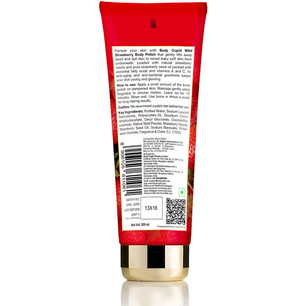 Body Cupid Wild Strawberry Body Polish | Grocsy