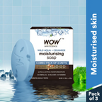 Wow Skin Science Wild Aqua & Ceramide Moisturizing Soap – Cooling, Hydrating & Skin Nourishing for All Skin Types | Grocsy