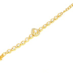 Peryl Women's Handcrafted Gold Kundan Bracelet With Pearls - Swadesiicart