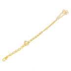 Peryl Women's Handcrafted Gold Kundan Bracelet With Pearls - Swadesiicart