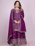 Lehenga Mart Designer Lehenga Suit for women - wine | Grocsy