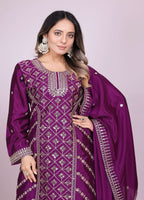 Lehenga Mart Designer Lehenga Suit for women - wine | Grocsy