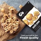 Go Organic Kashmiri Extra Light Halves Walnuts Kernels | Grocsy