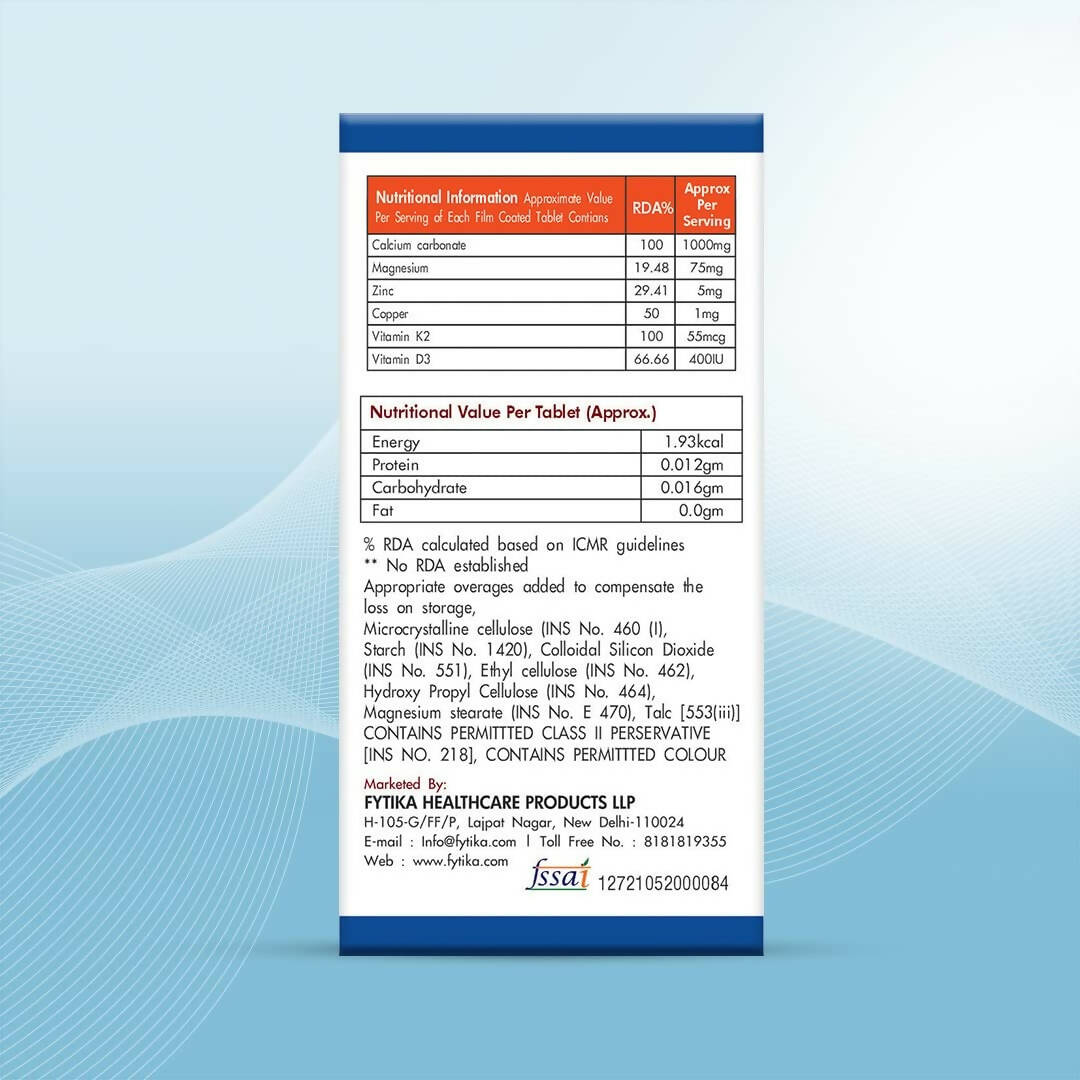Fytika Strong Bones Tablets | Grocsy