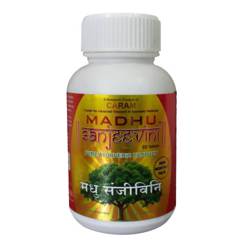 Caram Madhu Sanjeevini Ayurvedic Tablets | Grocsy