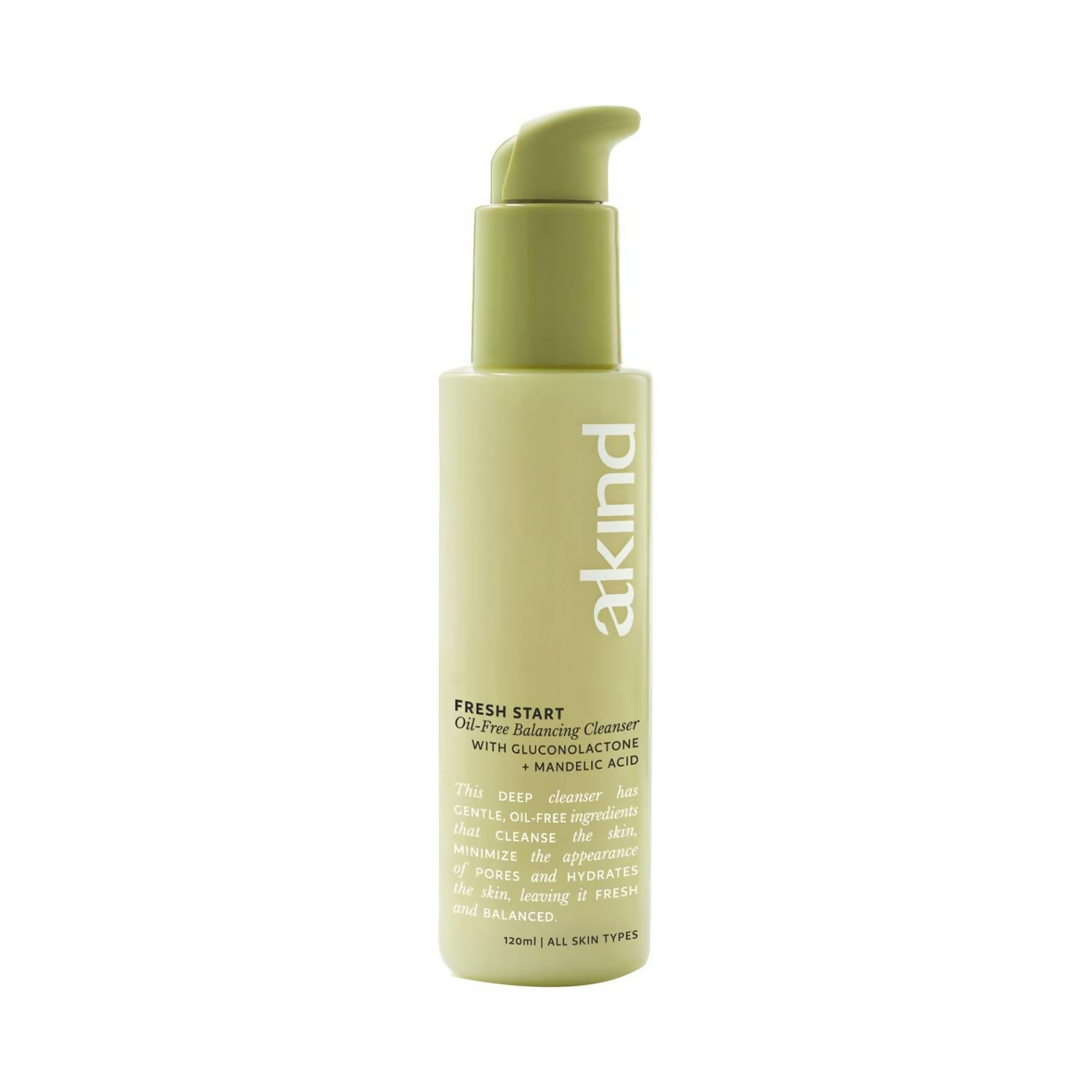 Akind Fresh Start Oil-Free Balancing Cleanser | Grocsy