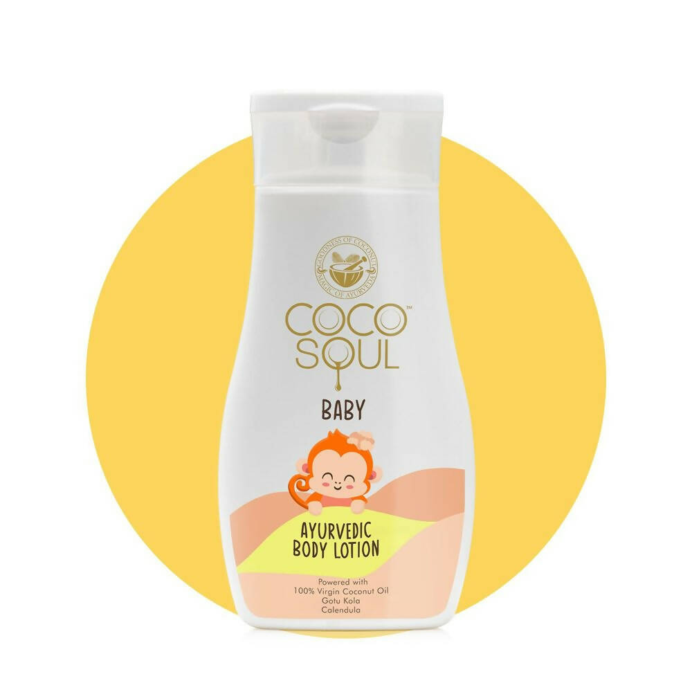 Coco Soul Baby Ayurvedic Body Lotion | Grocsy