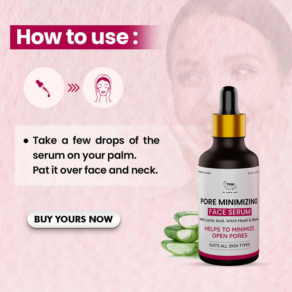 The Natural Wash Pore Minimizing Face Serum | Grocsy