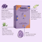 Sanfe 3 In 1 Intimate Wipes | Grocsy