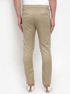 Jainish Men Beige Slim Fit Formal Trousers ( FGP 253Beigexxx ) | Grocsy