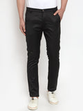Jainish Men's Black Solid Formal Trousers ( FGP 253Black ) | Grocsy