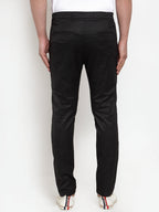 Jainish Men's Black Solid Formal Trousers ( FGP 253Black ) | Grocsy